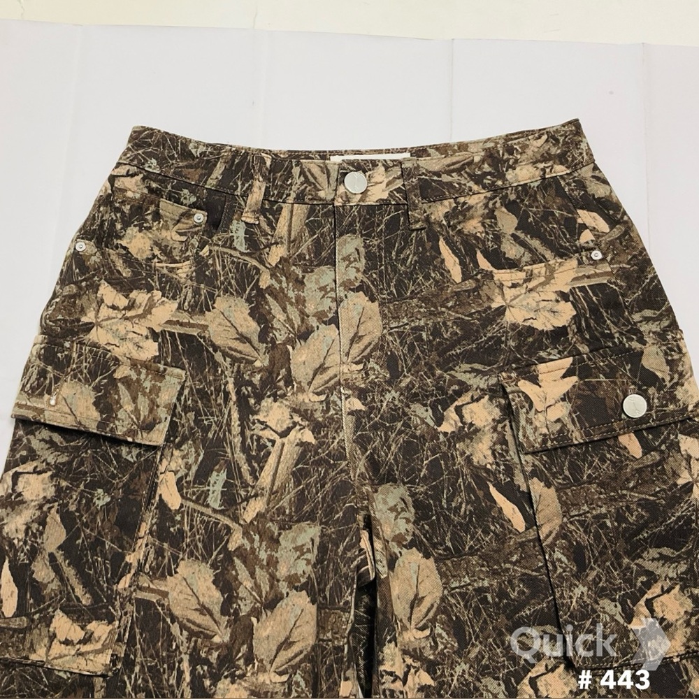 sz 7 - NWT Ban.Jara Forest Camo Jeans